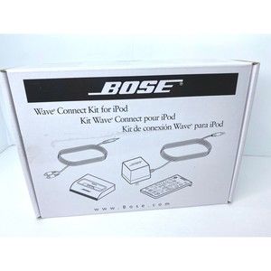 Bose Wave Connect Kit For IPod 315527-0010 W/Remote For Bose Acoustic Wave NEW